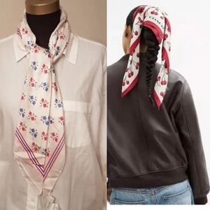 AUTHENTIC Coach Floral SILK Scarf Bandana